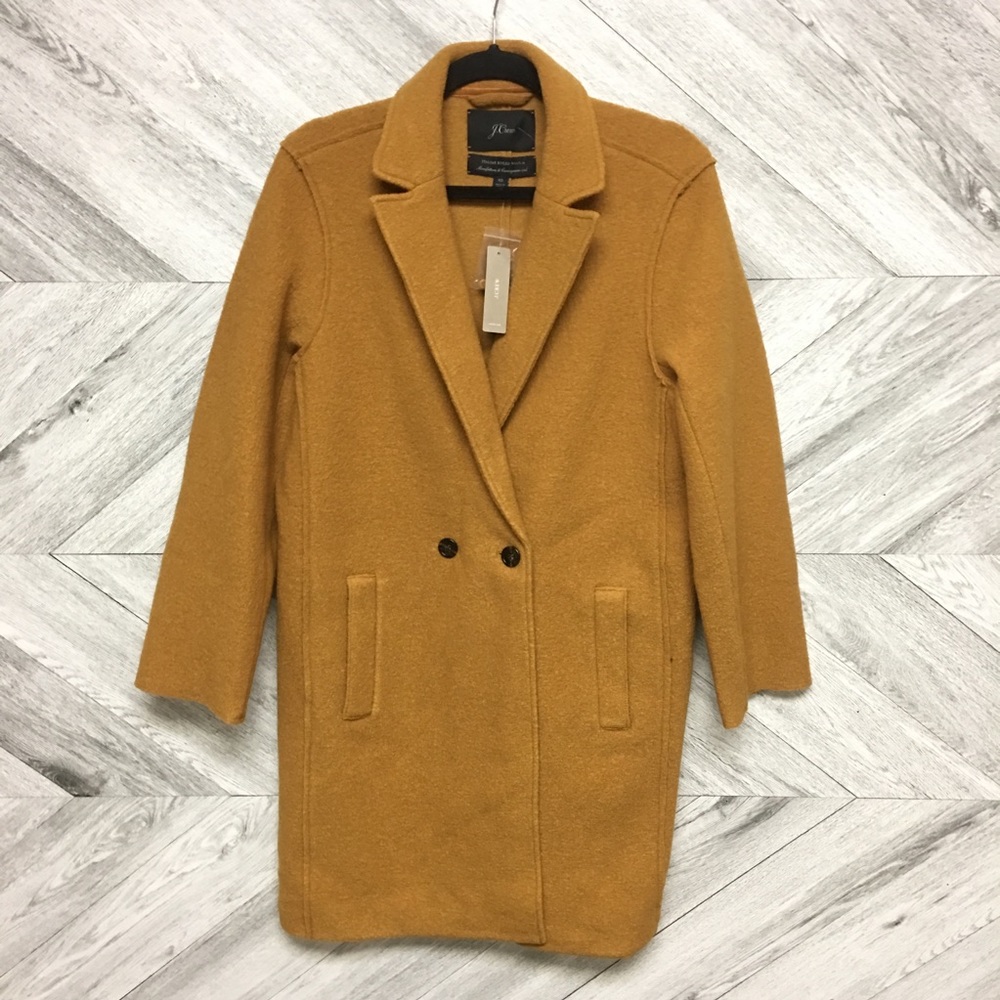 J. Crew | Daphne Topcoat In Italian Boiled Wool 10 - Picture 3 of 8